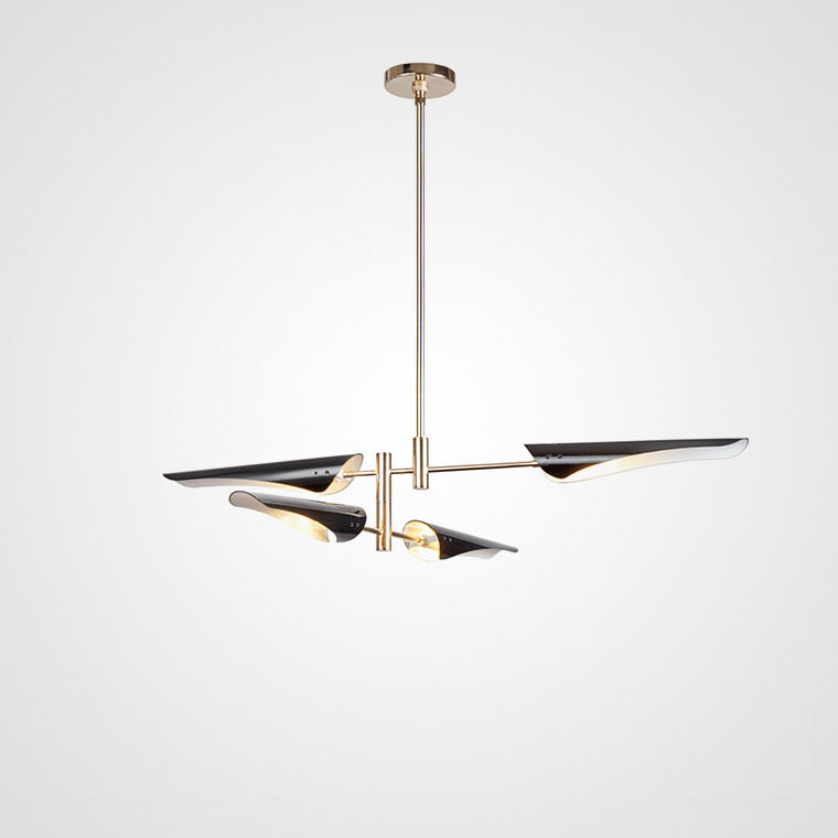 Люстра Cross cable no 407 D125 4 lights Black by ImperiumLoft