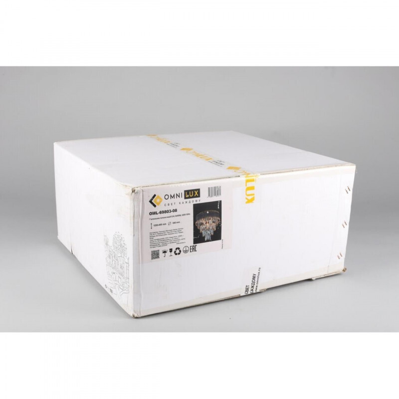 Каскадная люстра Omnilux OML-69803-08