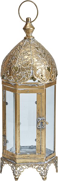 Подсвечник в виде фонаря Эфиопия Glasar 57-262