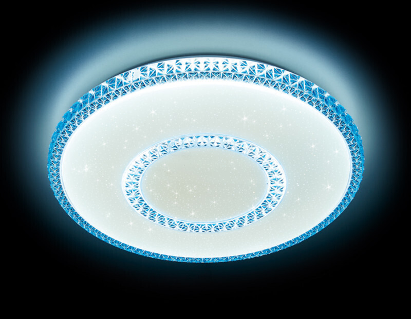 Накладной светильник Ambrella F99 BL 96W D500