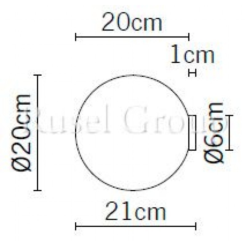 Настенно-потолочный светильник Fabbian Lumi Sfera F07 G27 01