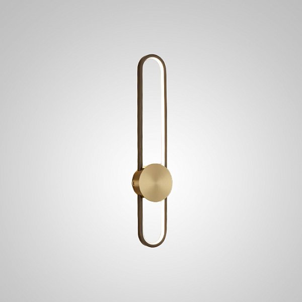 Настенный светильник HEIDY L H60 Black Brass by ImperiumLoft