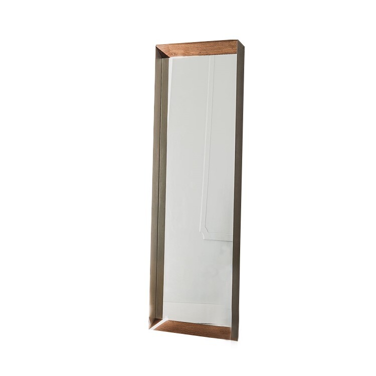 Зеркало Cattelan Italia Excalibur Canaletto/Black