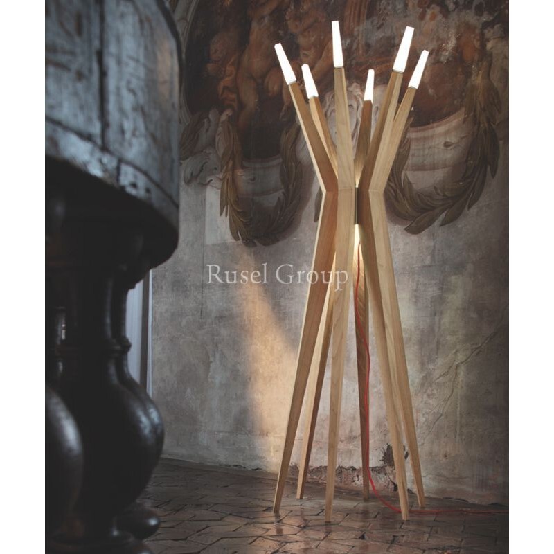 Напольный светильник Masiero FLASHWOOD STL6+6