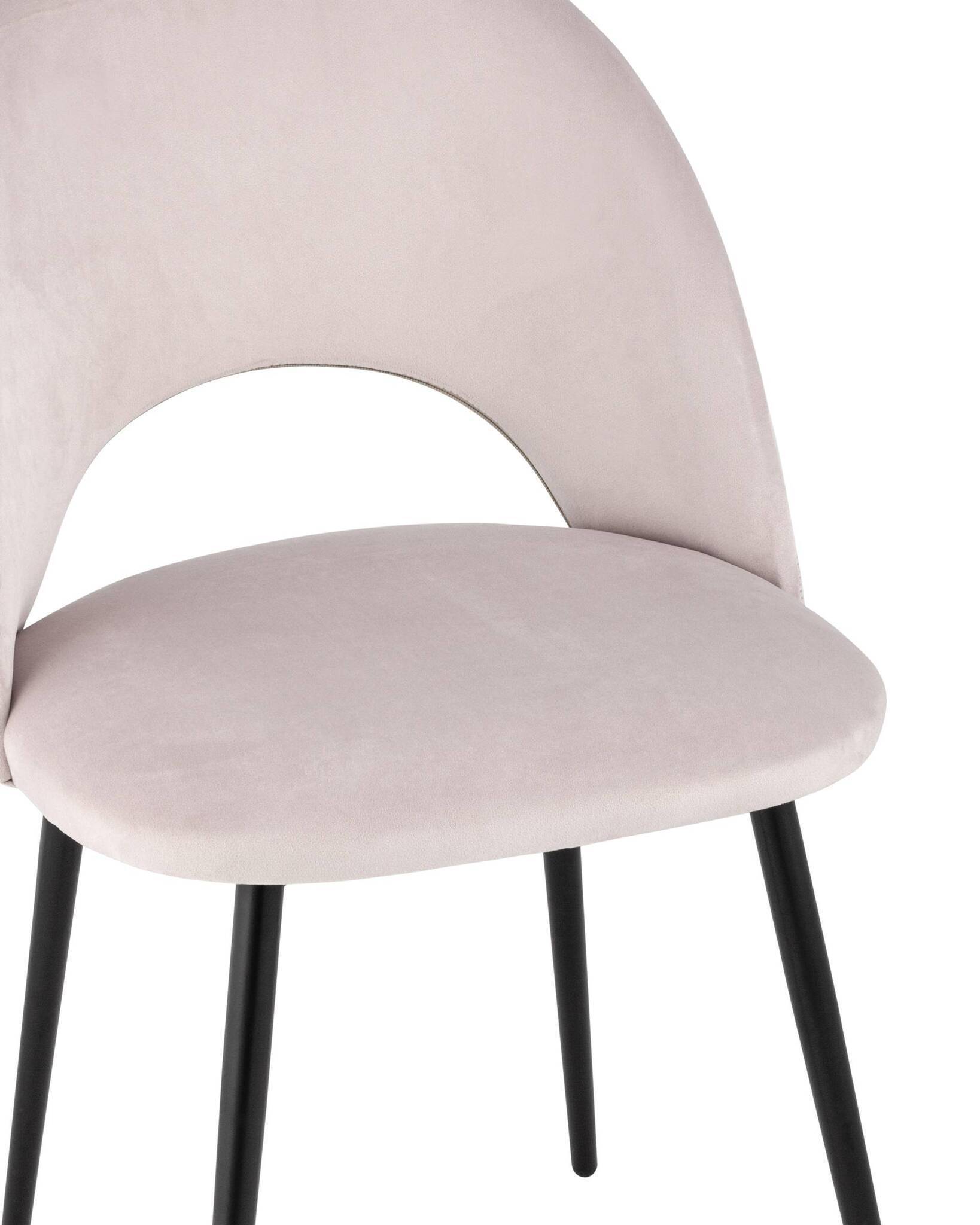 Стул Меган велюр светло-розовый Stool Group