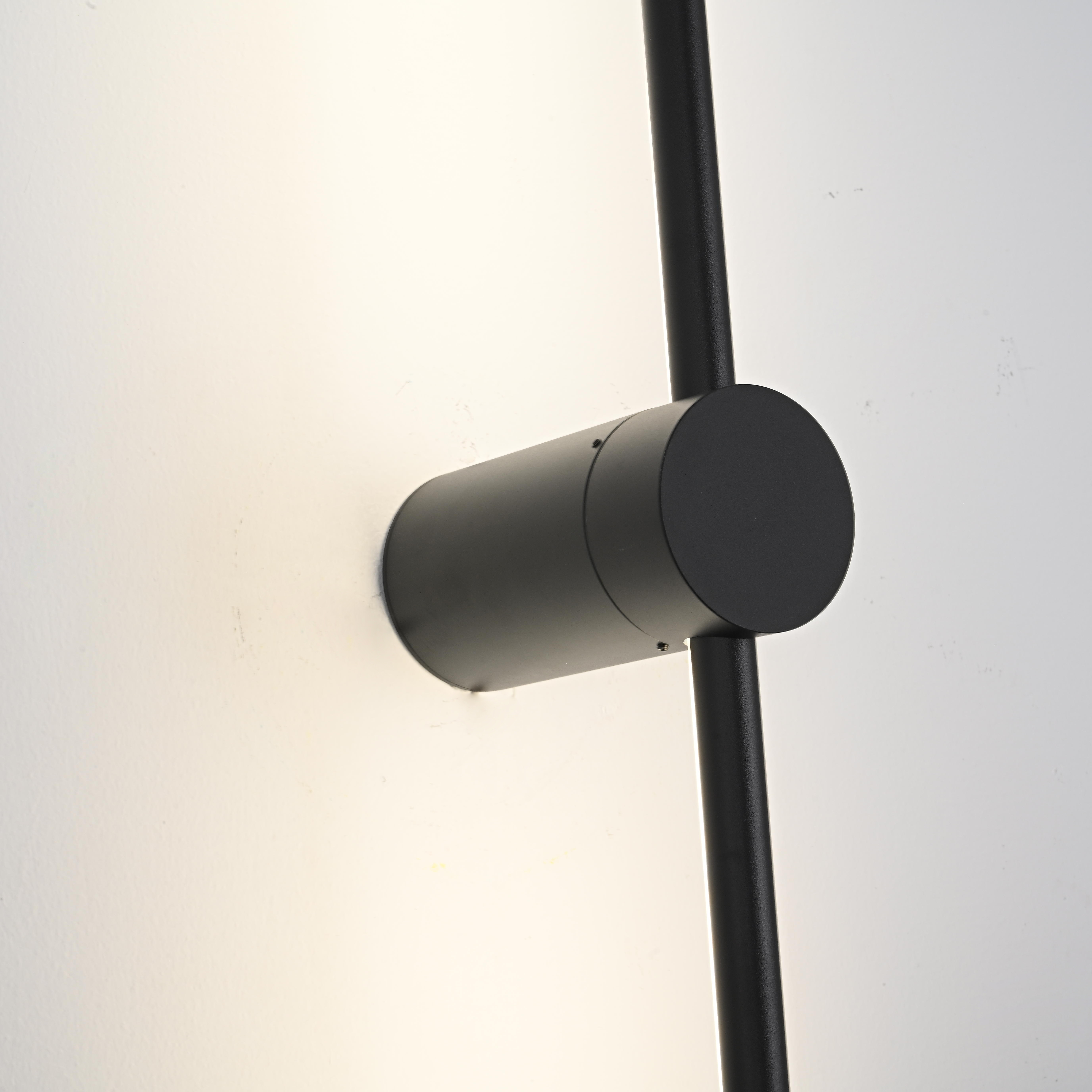 Настенный светильник Wall LINES L100 Black by ImperiumLoft