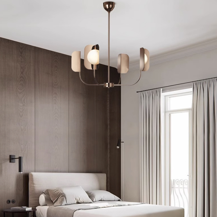 Люстра на штанге Chandeliers LEAF D80 by ImperiumLoft