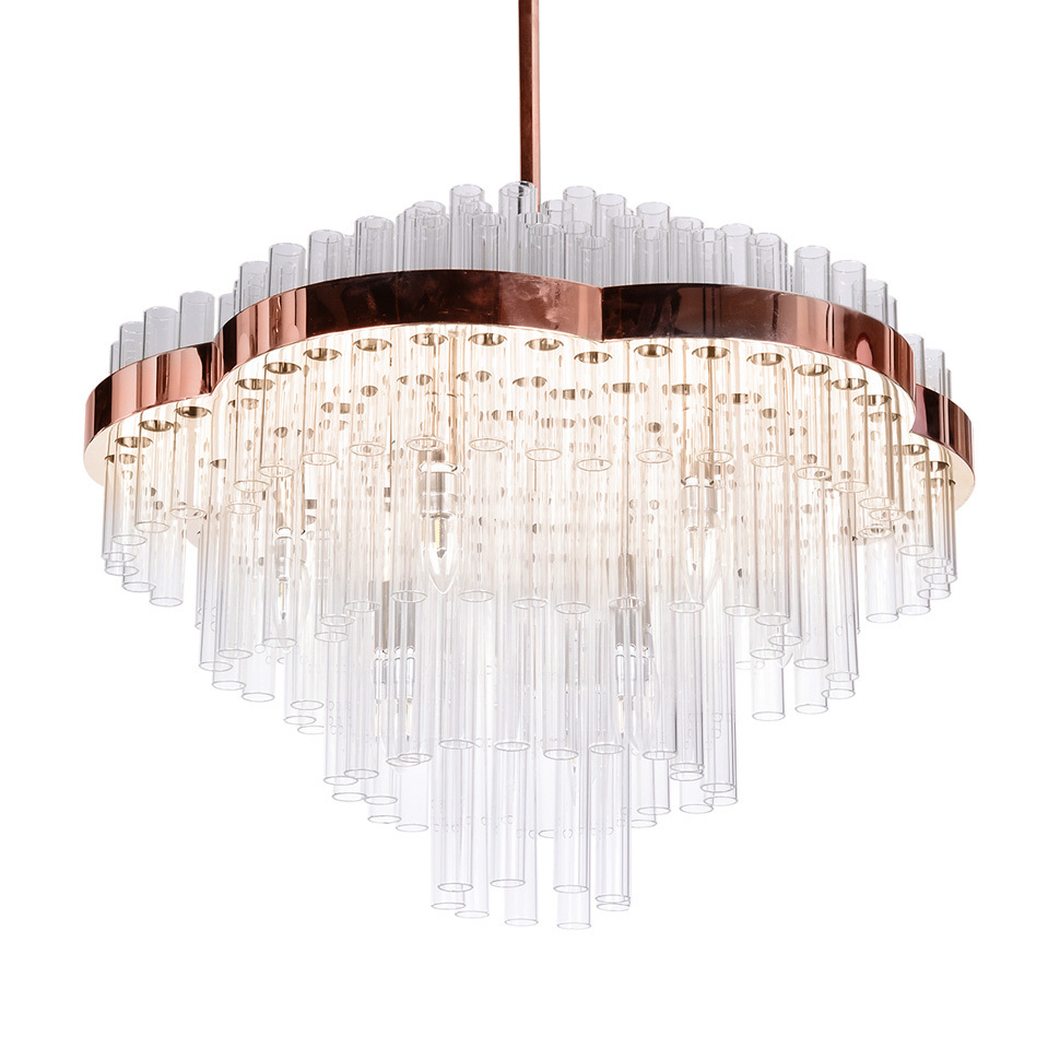 Люстра Delight Collection Chemistry rose gold