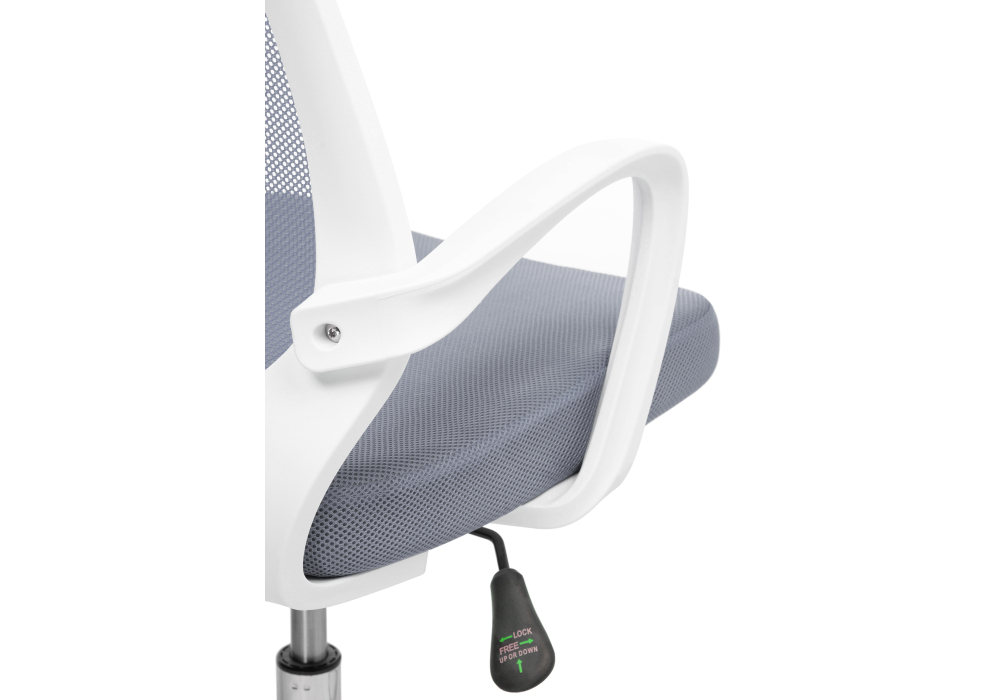 Компьютерное кресло Woodville Ergoplus light gray / white 15209