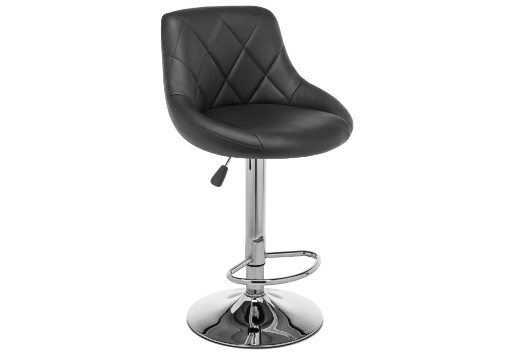 Барный стул Woodville Curt черный 1414