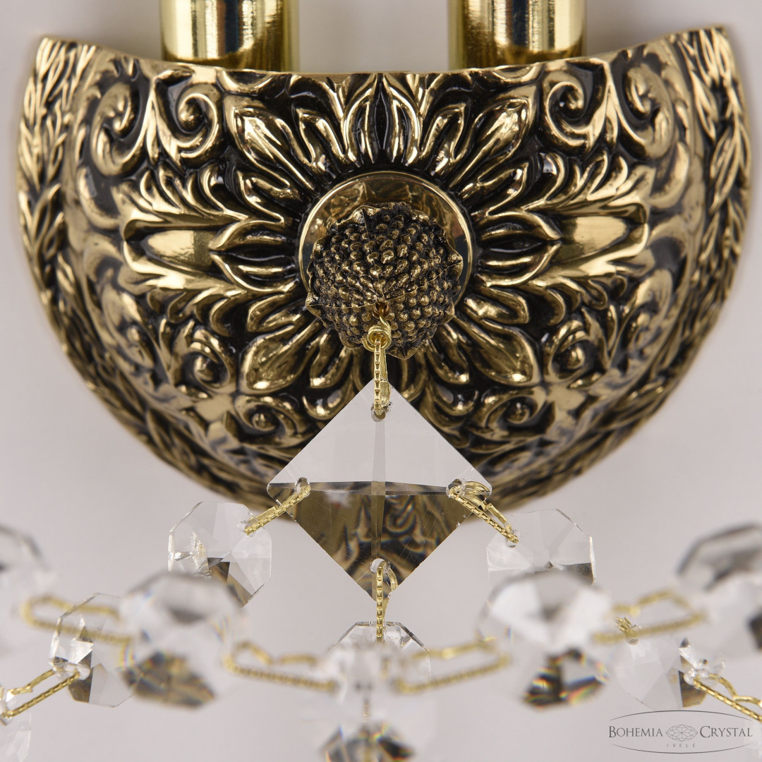 Бра хрустальные 16209B/2/141 GB Bohemia Ivele Crystal
