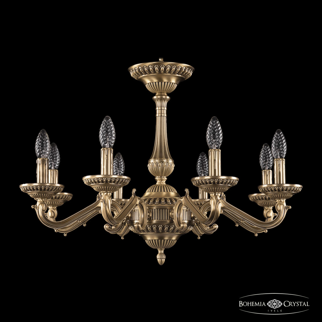Люстра бронзовая с хрусталём 75102/8/210 FP
