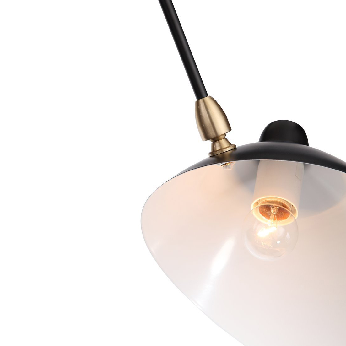 Потолочная люстра TEBES L6 Black by ImperiumLoft
