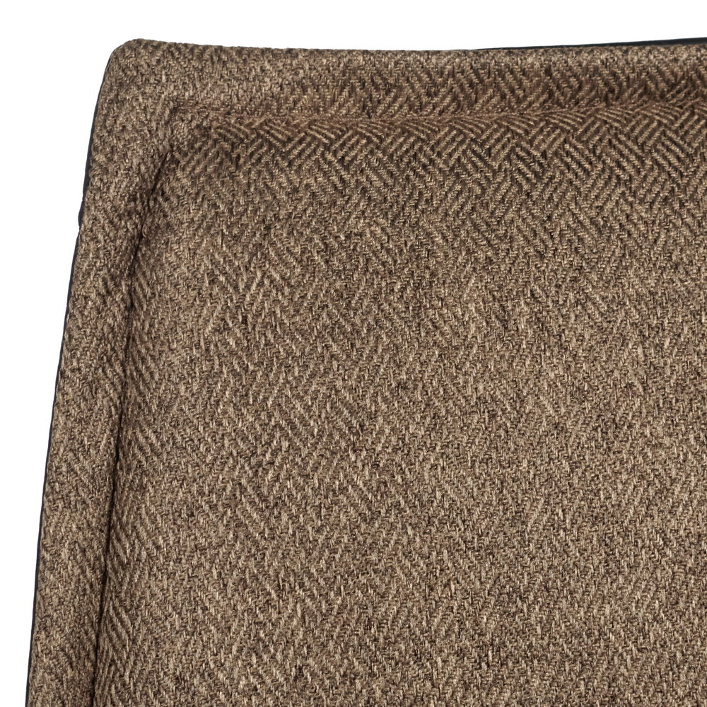 Стул Soft светло-коричневый с чёрным, рогожка Bradex Home RF 0411