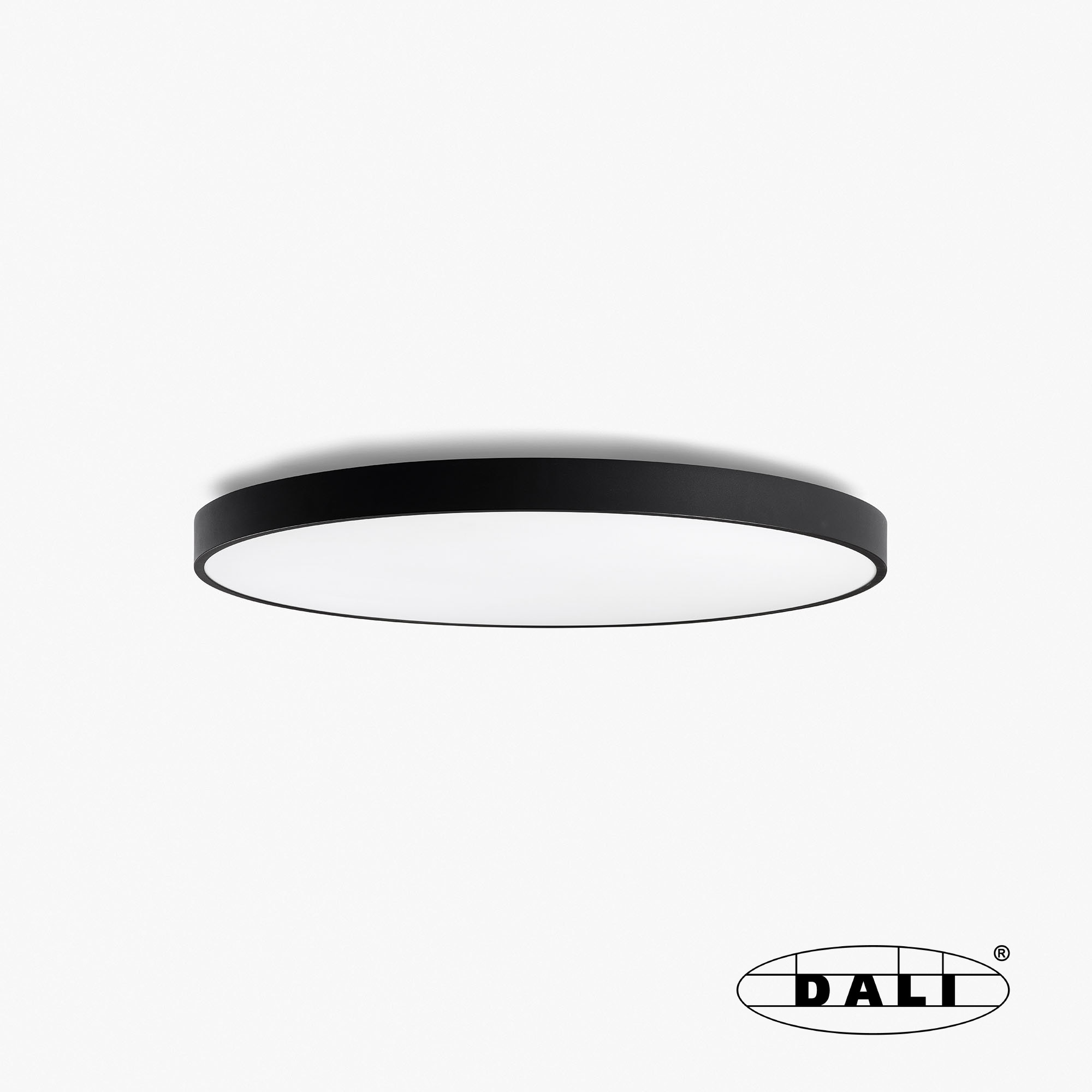 Потолочный светильник Domio Ш800 78W черный PRISM 4000K CRI80 DALI Faro