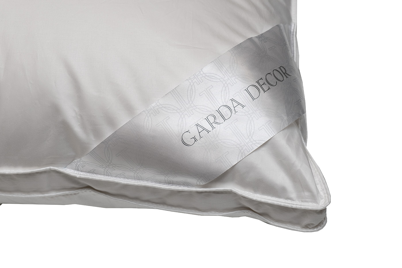 Подушка Престиж белый гусиный пу Garda Decor 104BP-PDBST7- BEL