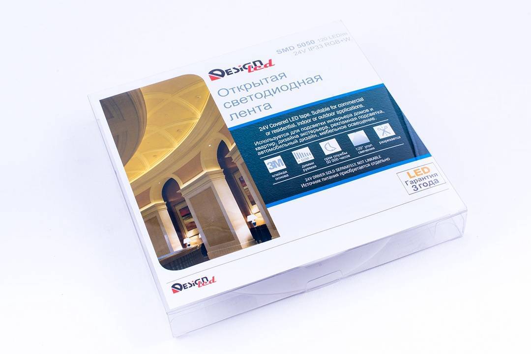 Лента светодиодная DesignLed DSG5120-24-RGB+W-33
