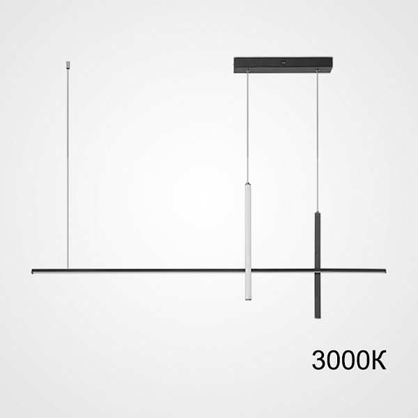 Подвесной светильник SQUIRREL L100 Black 3000К by ImperiumLoft