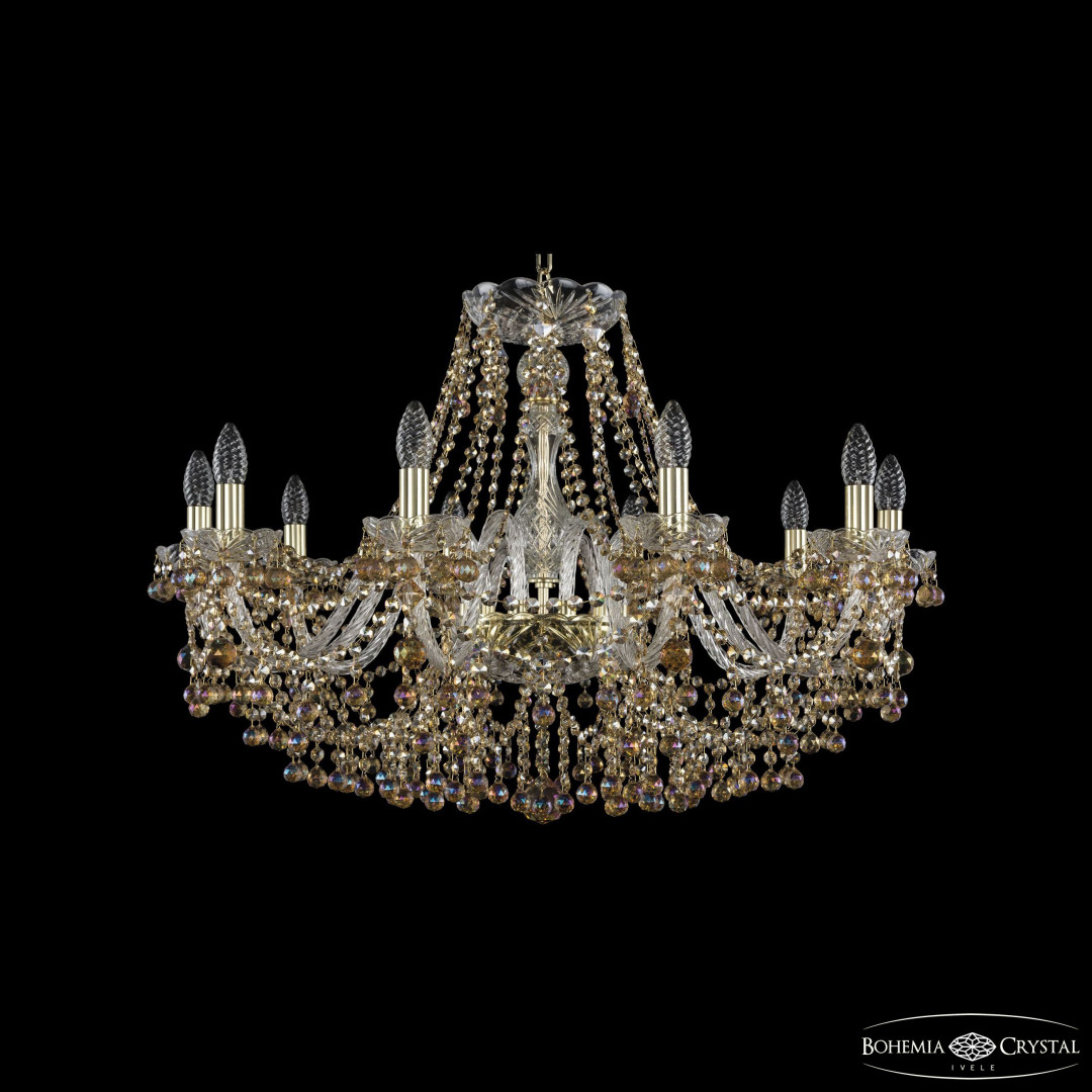 Люстра хрустальная 1409/10/300 G R777