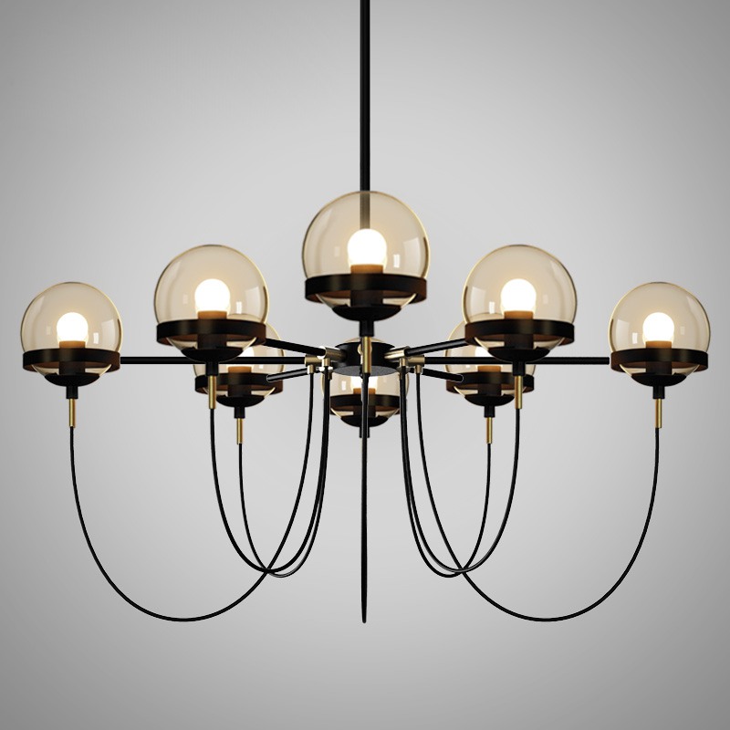 Потолочный светильник ORBIT L10 Bronze by ImperiumLoft