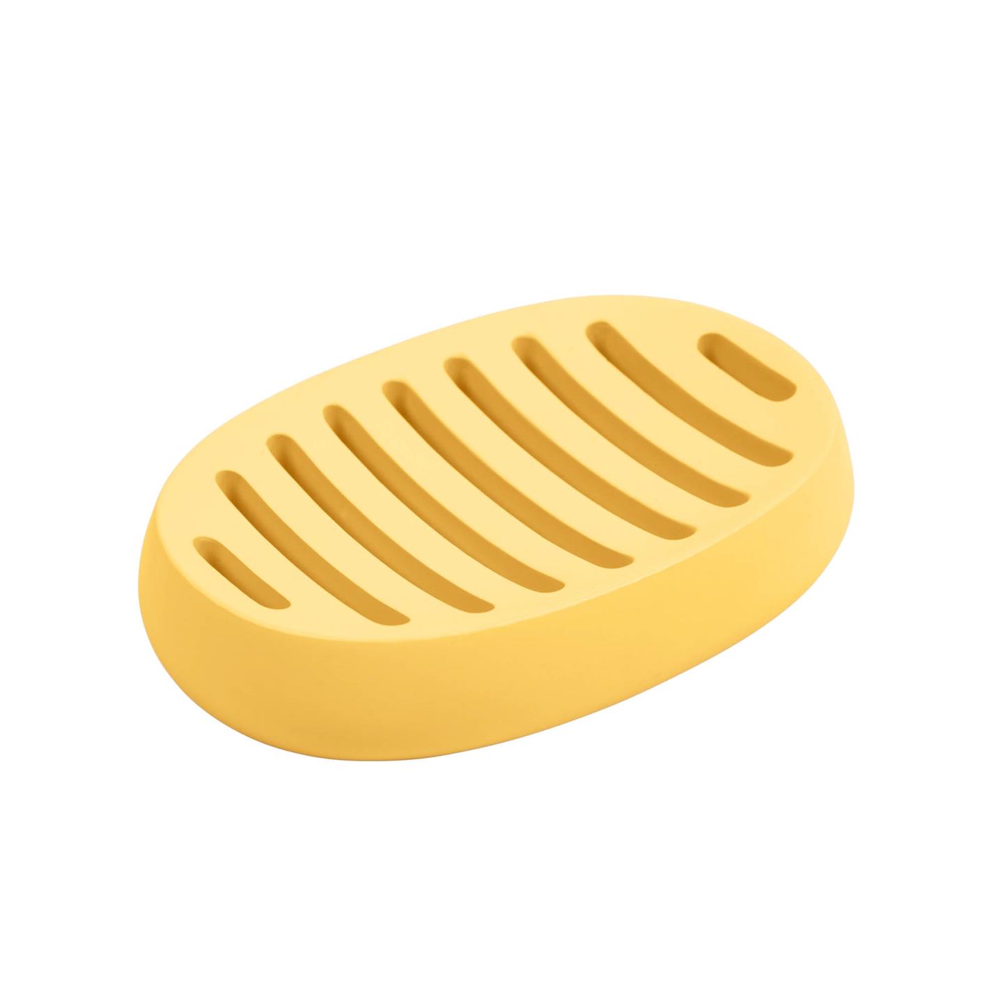 Chia Мыльница из искусственного камня горчичная La Forma (ex Julia Grup)