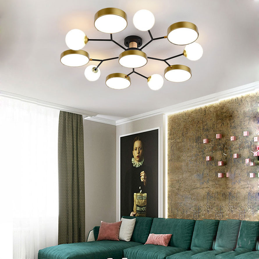 Потолочная люстра MARTA L11 Blue by ImperiumLoft