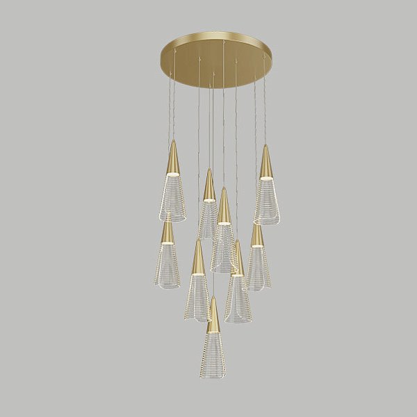 Подвесной светильник MANDORA L9 Brass by ImperiumLoft
