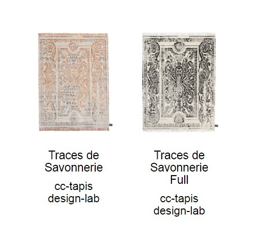 Ковер CC-TAPIS Traces de Savonnerie LIght Sleek Ковер CC-TAPIS Traces de Savonnerie LIght Sleek