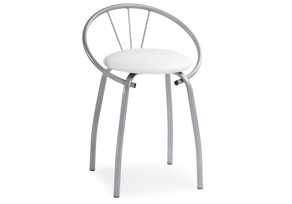 Стул Woodville Tankard белый полимер / светлый мусс 453985
