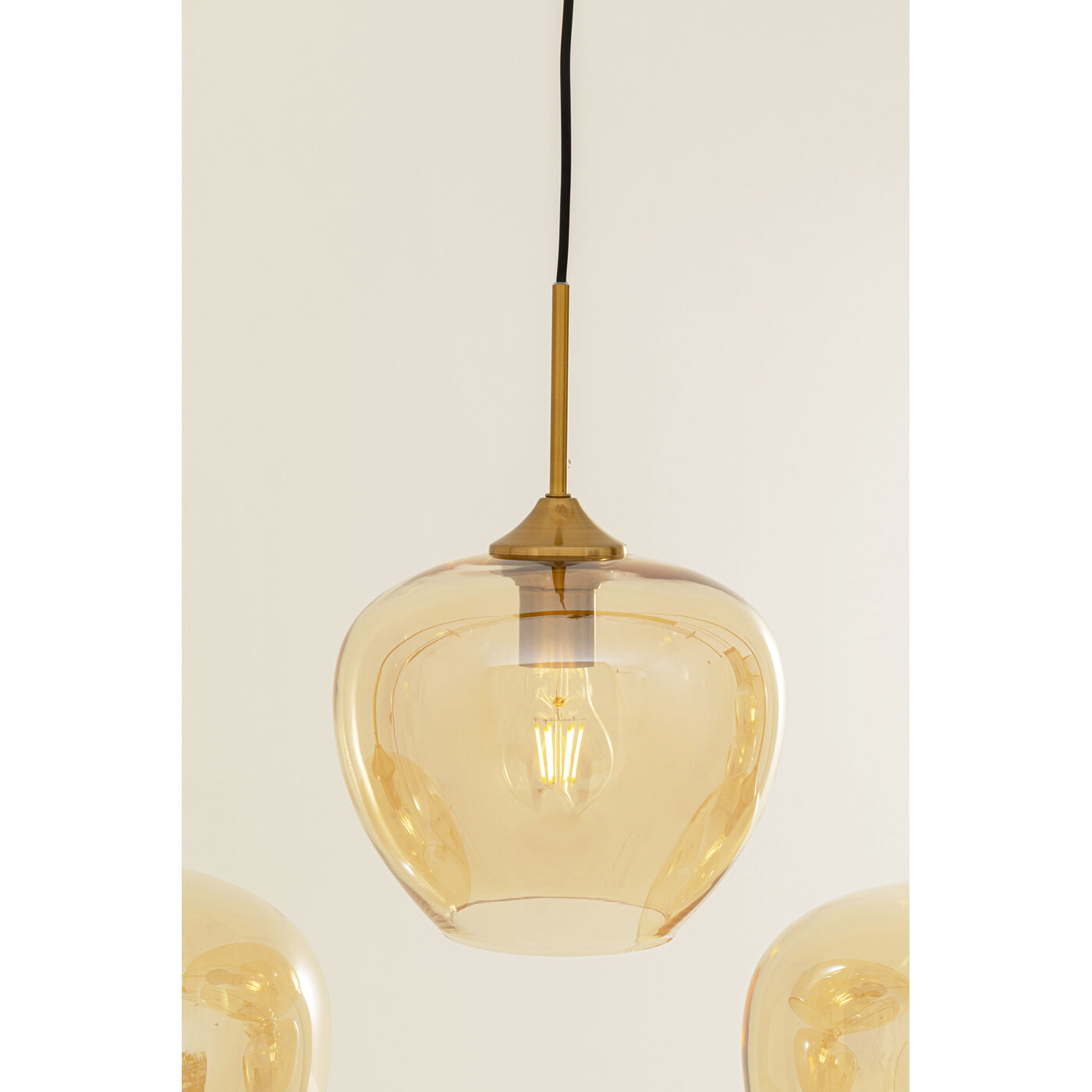 Светильник подвесной Sphere Amber Five 160cm KARE 57706