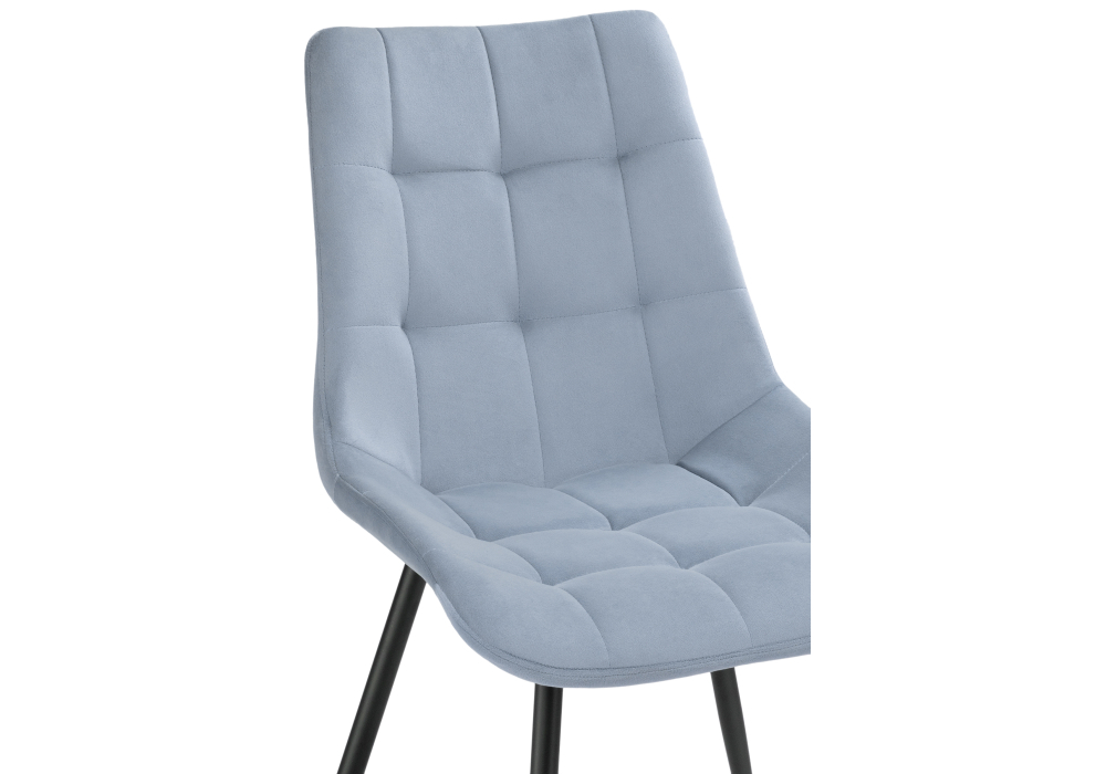 Стул Woodville Sidra light blue / black 15207