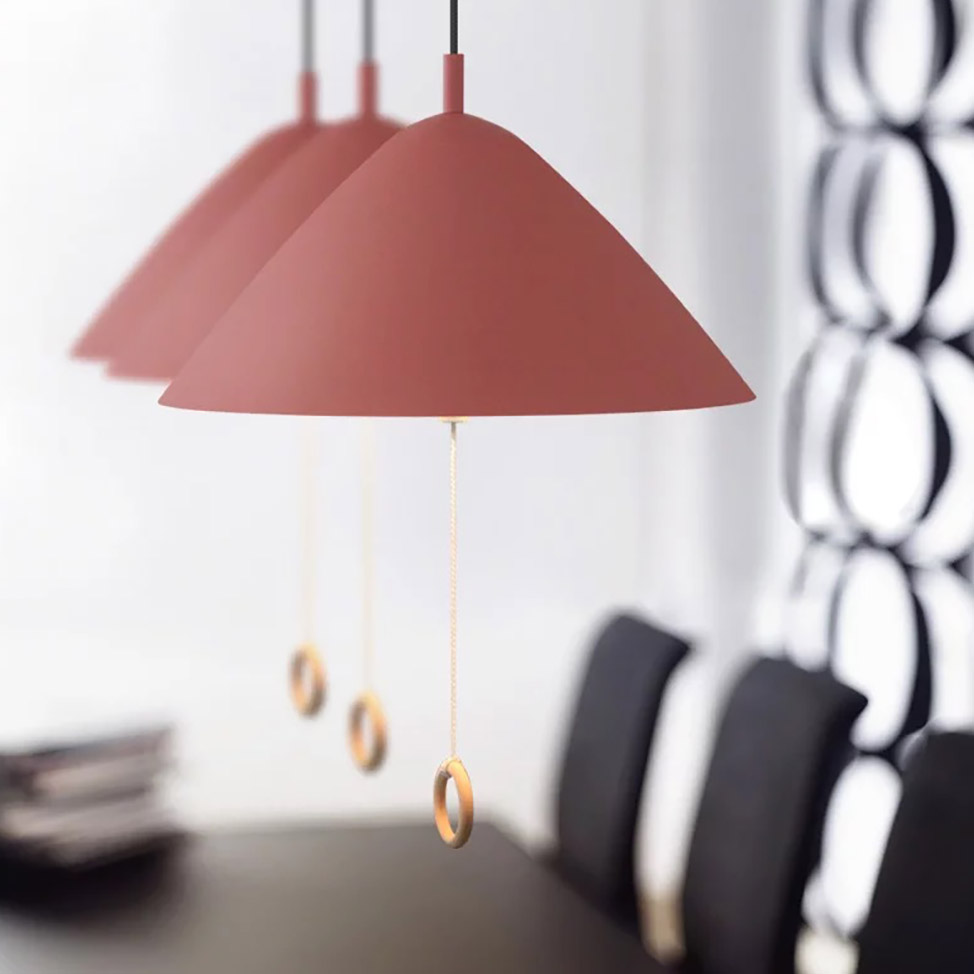 Подвесной светильник HUG D27 pink by ImperiumLoft