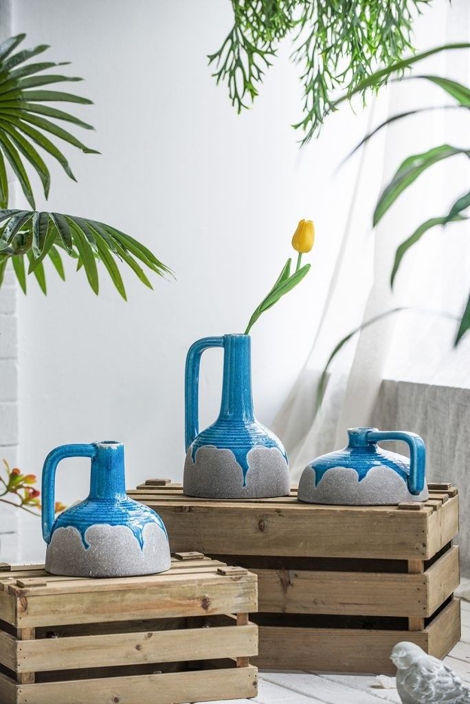 Ваза с ручкой Glasar 60694