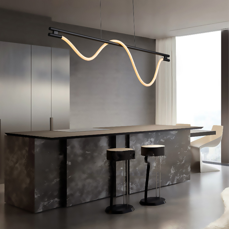 Реечный, рядный светильник GLORIFY OPTIC LUX LONG L150 Black by ImperiumLoft