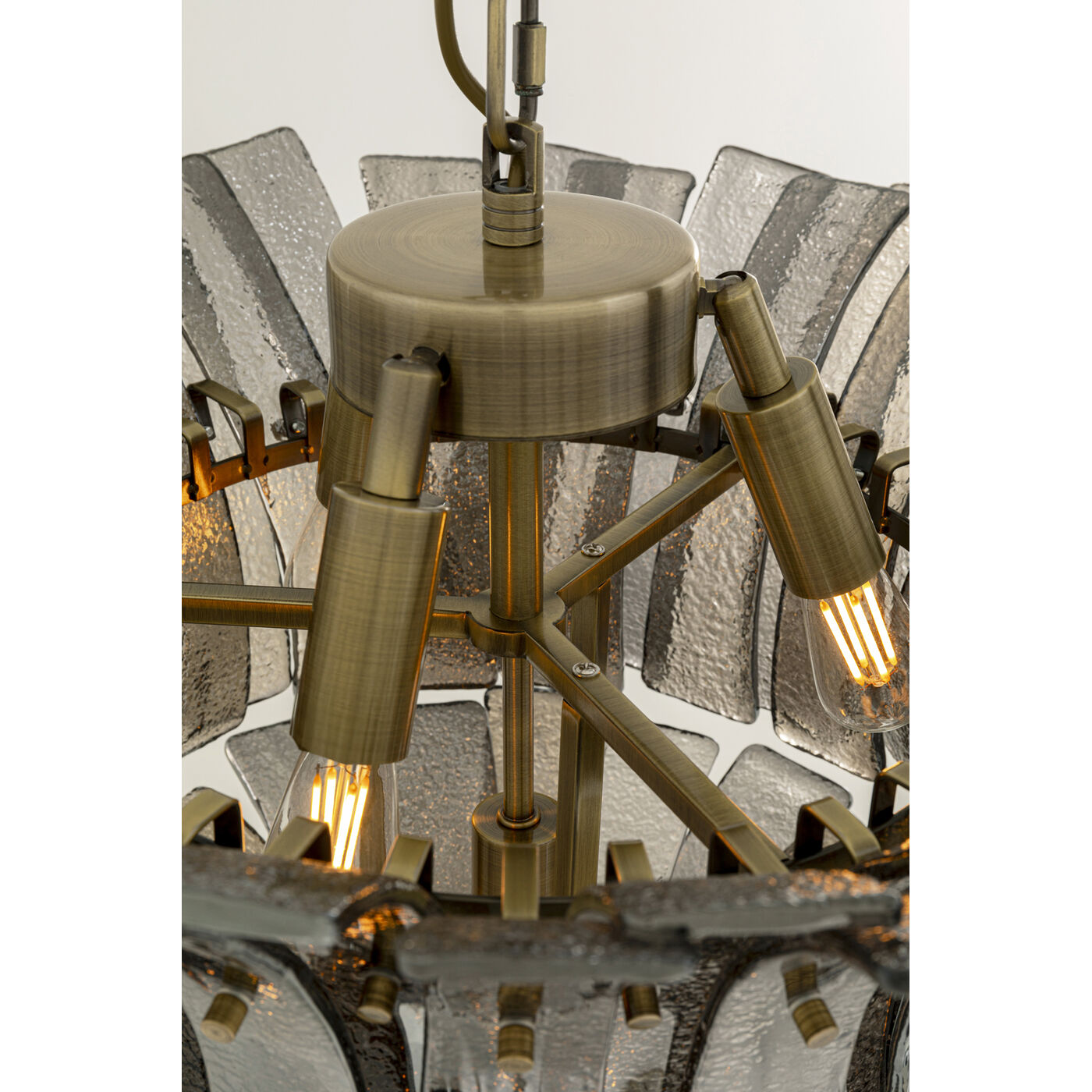 Светильник подвесной Venezia Smoke Ø50cm KARE 58051