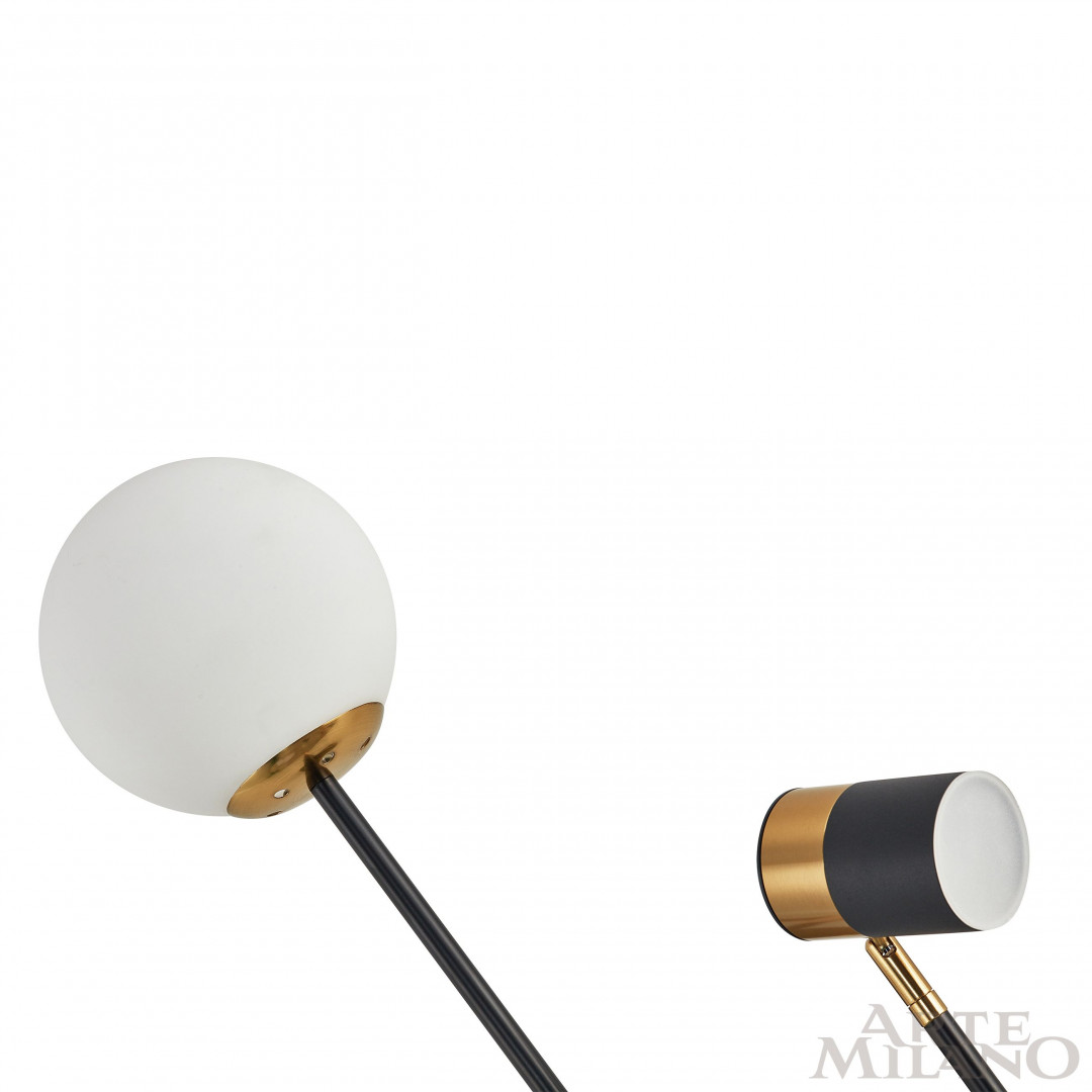 Бра 274802/1+1B BK/GD Arte Milano