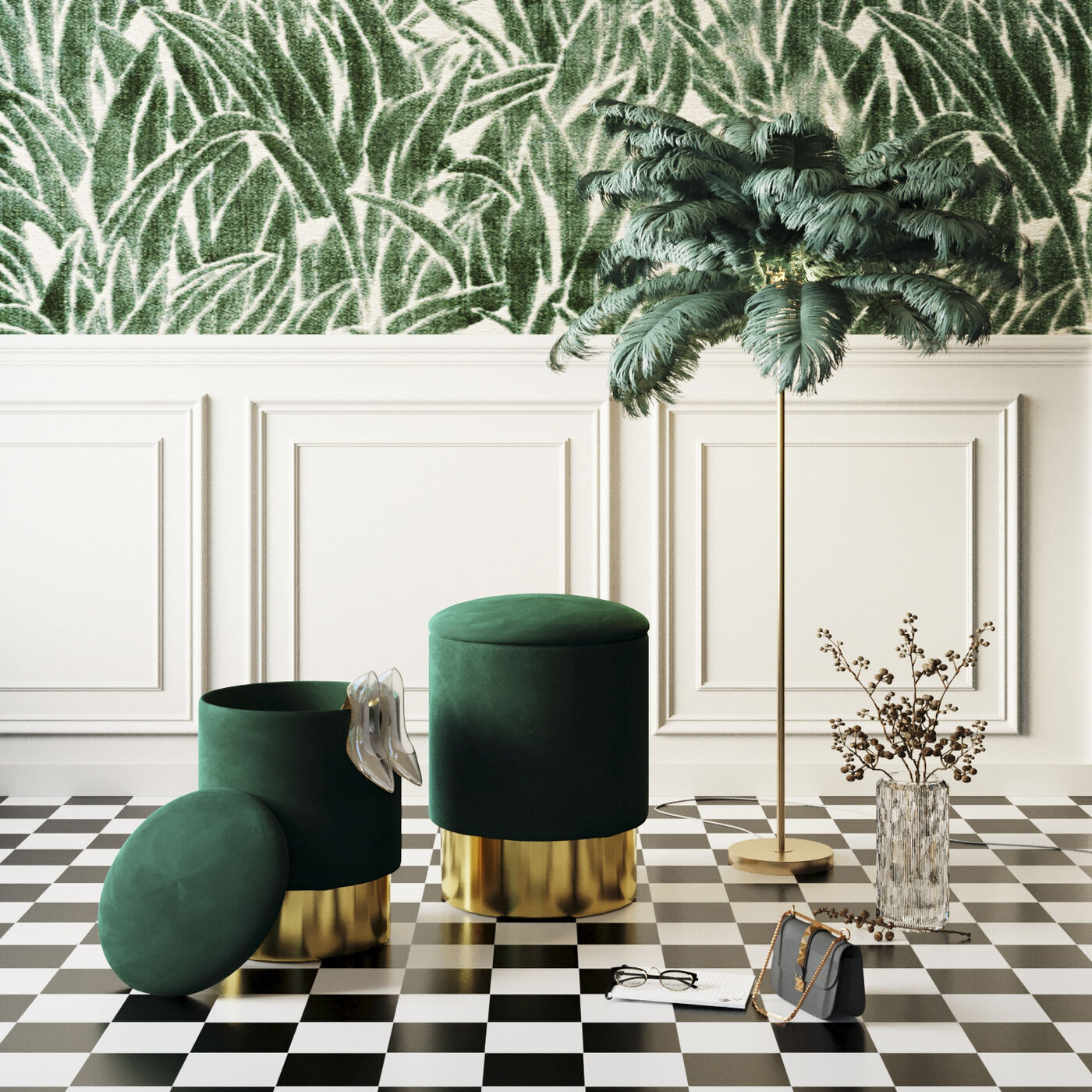 Пуф KARE Cherry 87225