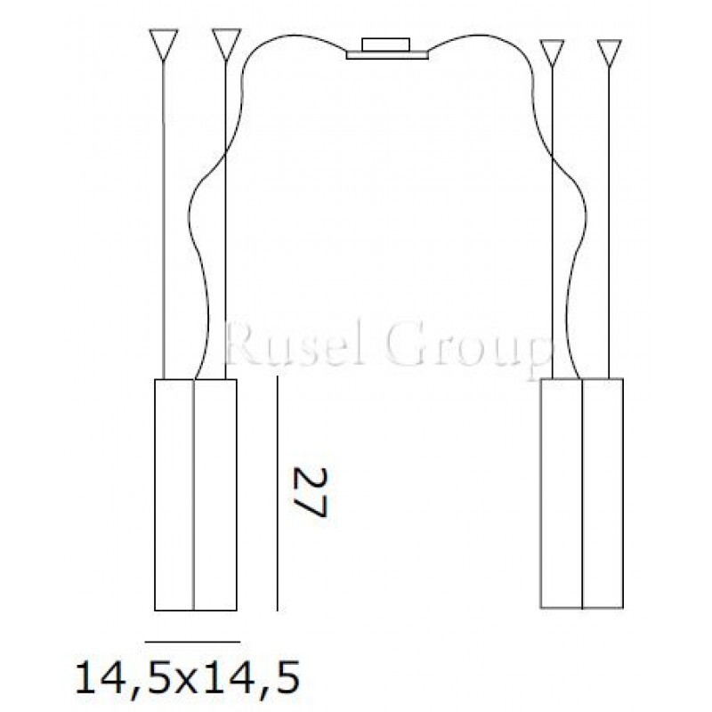 Подвесной светильник de MAJO CARRE S2PD