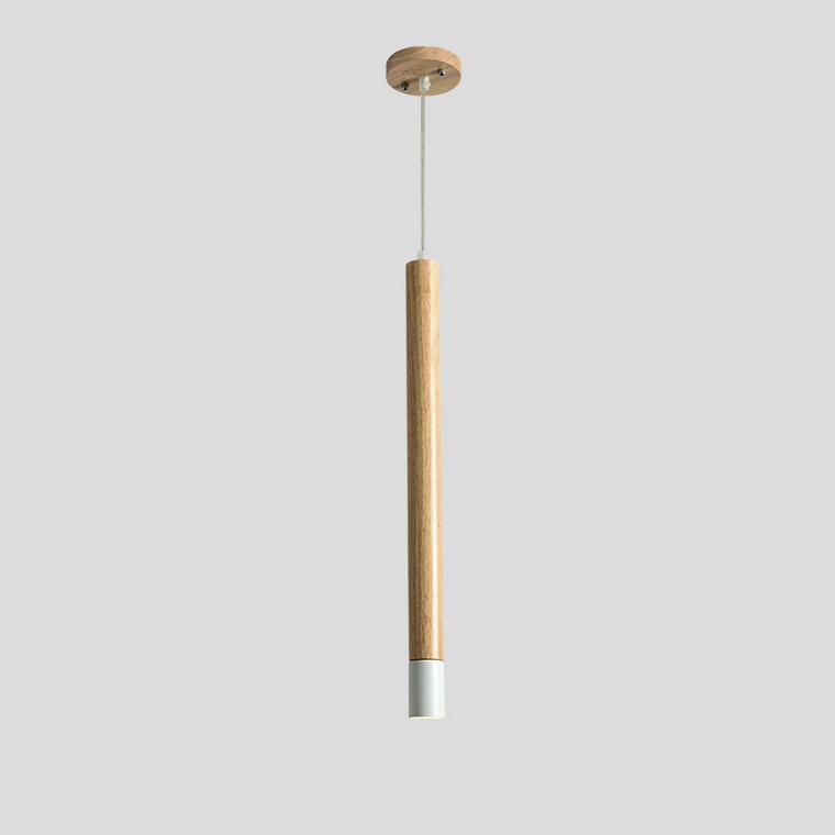 Подвесной светильник PIPE WOOD LONG by ImperiumLoft