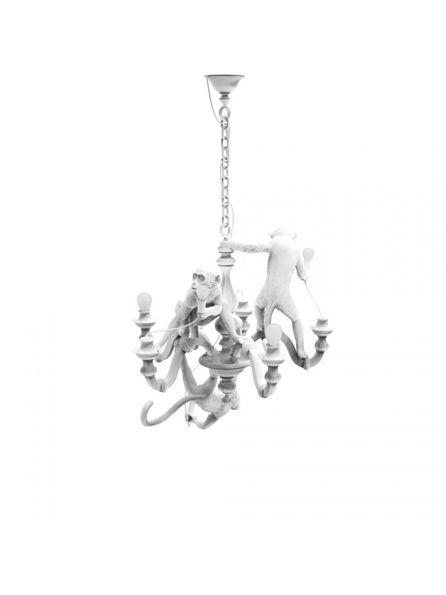 Люстра Seletti Monkey White 14865