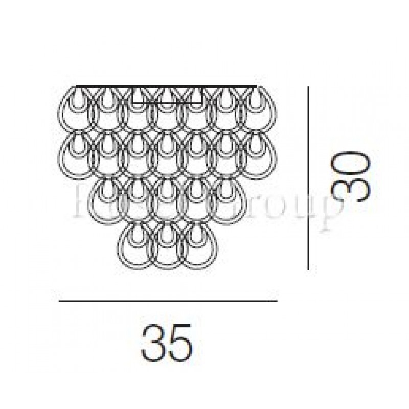 Потолочный светильник Vistosi MINIGIOGALI PL 35