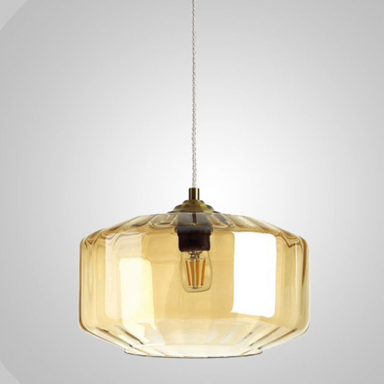 Подвесной светильник HARZARD ONE amber by ImperiumLoft