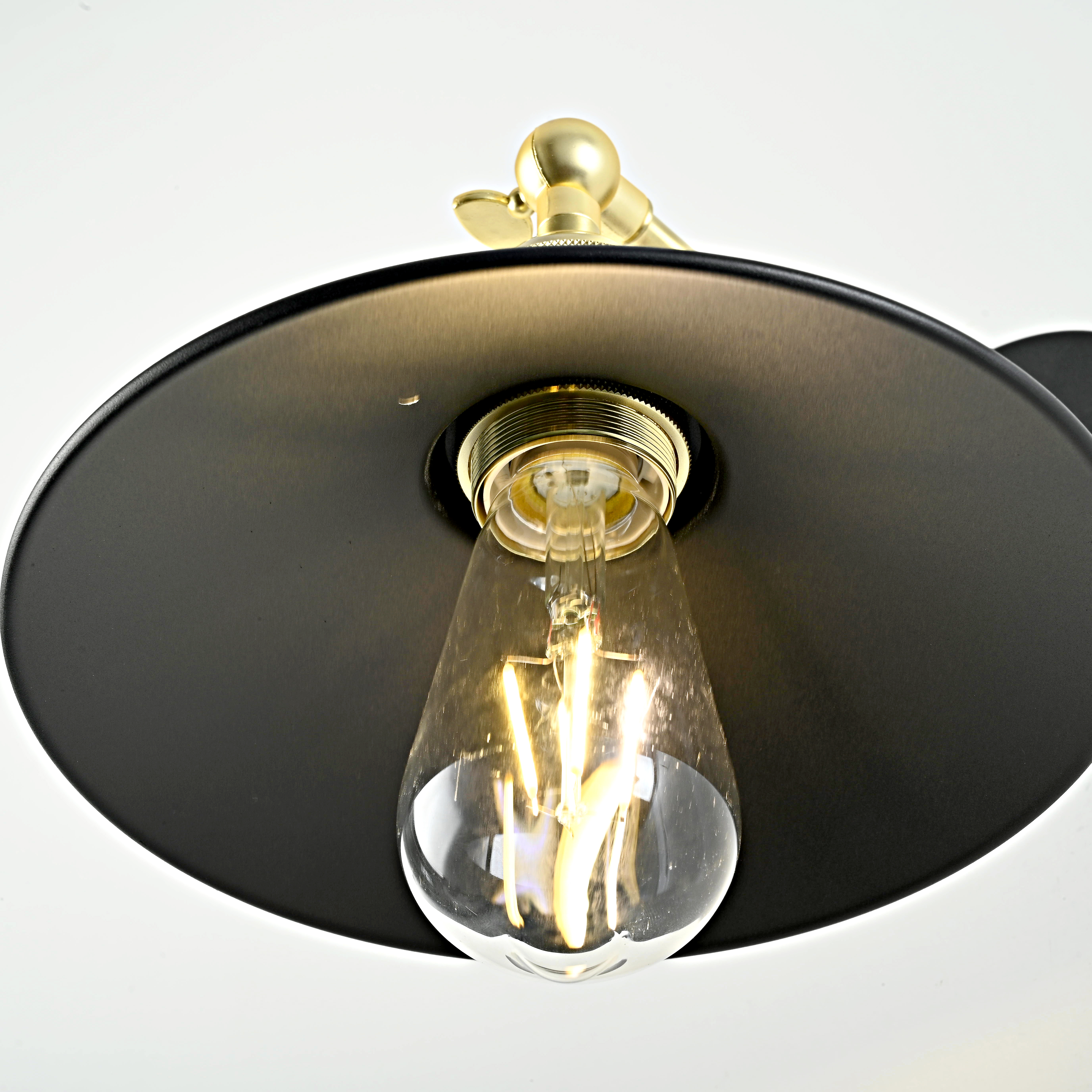 Бра Cone 20Th C.factory Filament By Imperiumloft