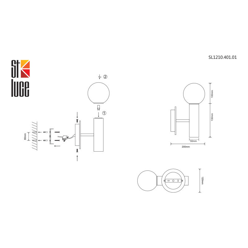 Бра ST Luce SL1210.401.01