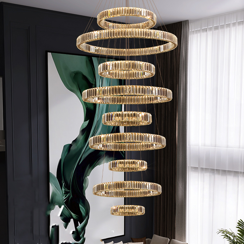 Подвесная люстра BERTOLDA COMBO D30+80+40+90+50+100+60 by ImperiumLoft