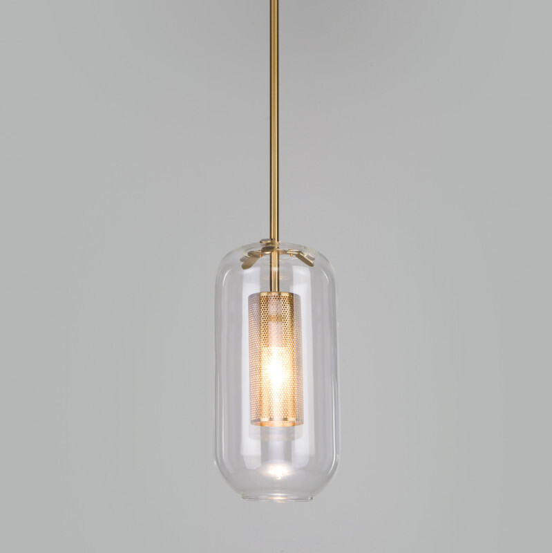 Подвесной светильник Eurosvet 50201/1 бронза