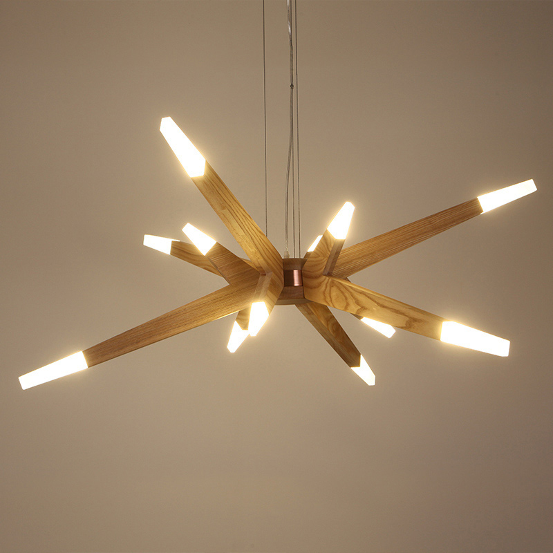 Лучеобразная люстра Flashwood by ImperiumLoft