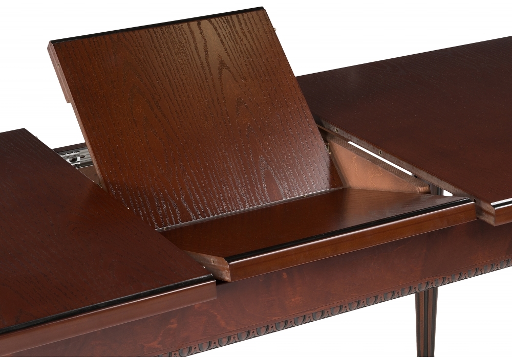 Стол деревянный Woodville Леджер вишня / патина 438345