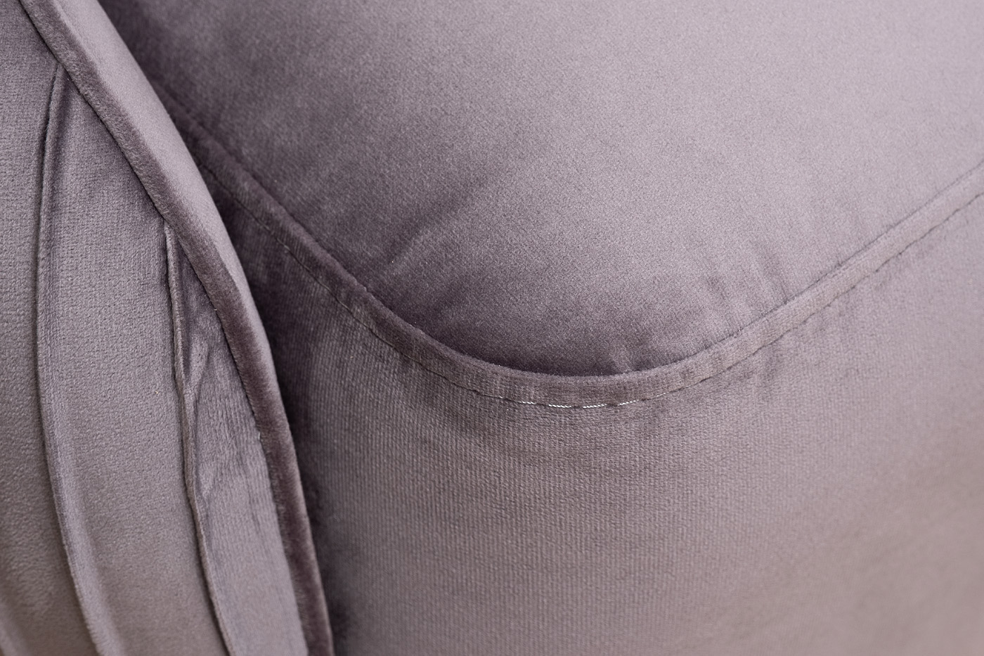 Кресло Palazzo велюровое серое Garda Decor PALAZZO-K-ROM504