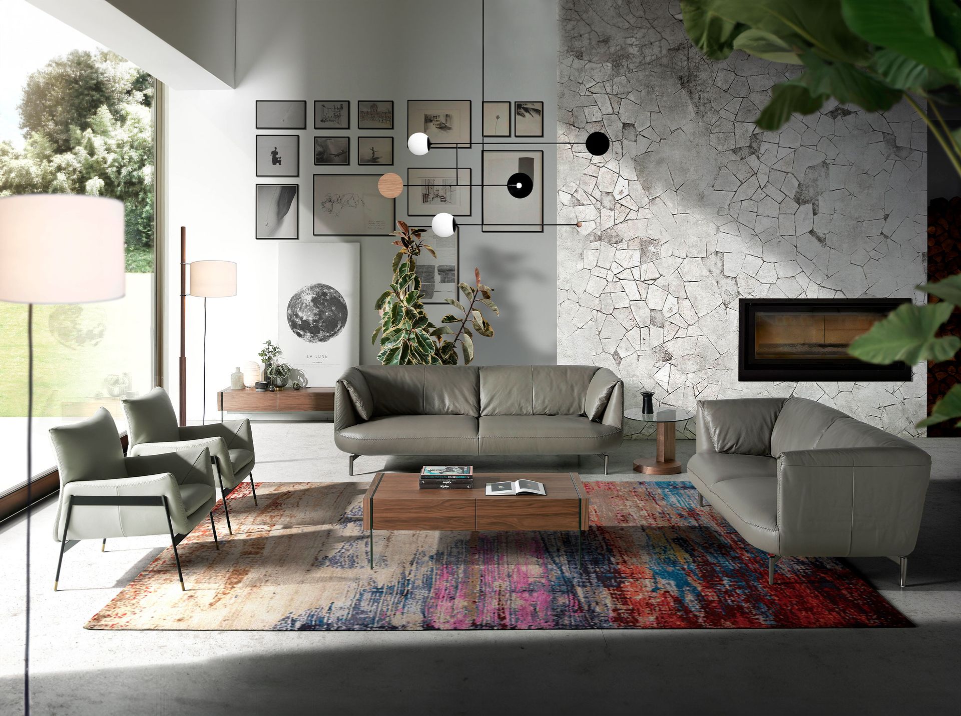 Тумба под ТВ CP1803-TV-NOGAL /3085 Angel Cerda